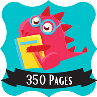 350 Pages Read Badge
