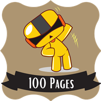 100 Pages Read Badge