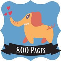 800 Pages Read Badge