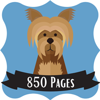 850 Pages Read Badge
