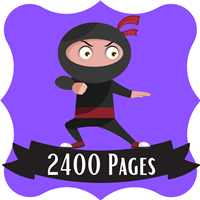 2400 Pages Read Badge