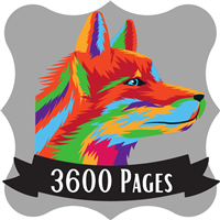 3600 Pages Read Badge