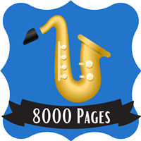 8000 Pages Read Badge