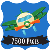 7500 Pages Read Badge