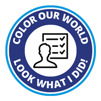 Look What I Did Badge Badge