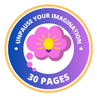 30 Pages Badge