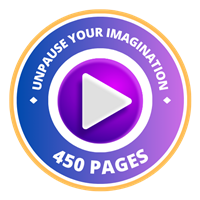 450 Pages Badge