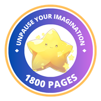 1800 Pages Badge