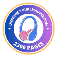 2300 Pages Badge
