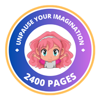 2400 Pages Badge