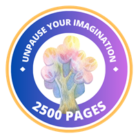 2500 Pages Badge