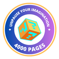 4000 Pages Badge