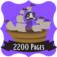2200 Pages Read Badge