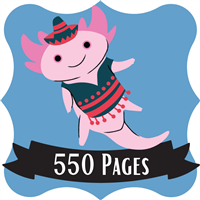 550 Pages Read Badge