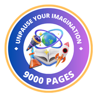 9000 Pages Badge